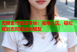 无限金币交友平台：海角社区，轻松找到志同道合的朋友