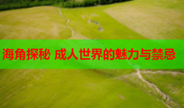海角探秘 成人世界的魅力与禁忌