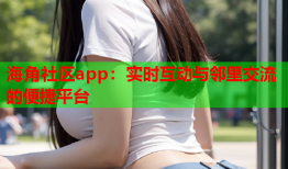 海角社区app：实时互动与邻里交流的便捷平台