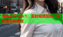 海角社区hj0c1：实时视频互动，轻松结识新朋友