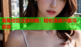 海角社区注册攻略：轻松连接兴趣与资源